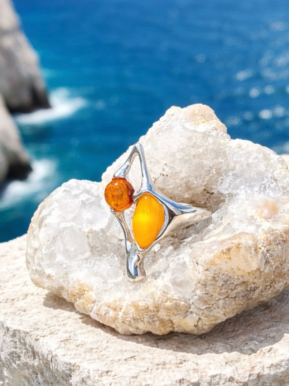 NEW! Amber Ring